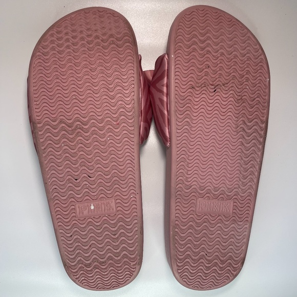 Victoria Secret Pink Bow Slides - Picture 6 of 6